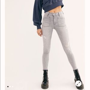 Free People Ivy Midrise Skinny jeans